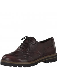 Marco Tozzi Oxford/Casual Μπορντό 2-23700-35 515